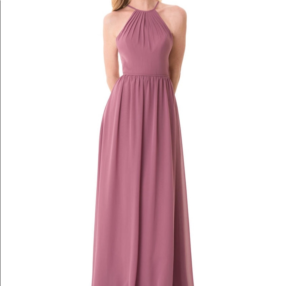 Bari Jay Dusty Rose Bridesmaids Dress
